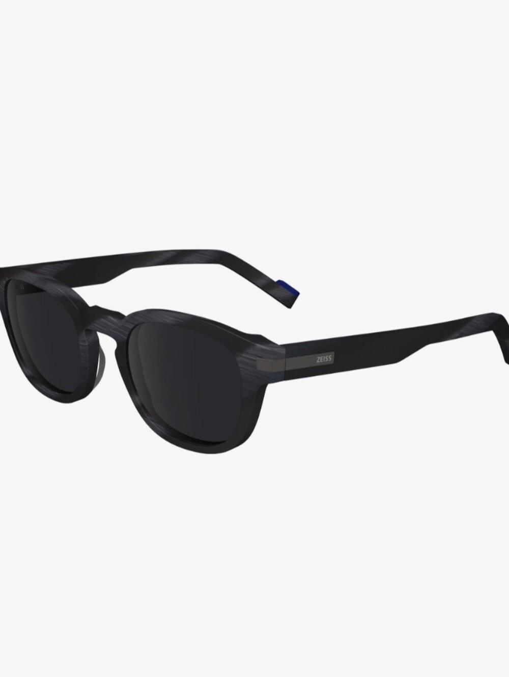 Zeiss ZS23536S Black with Grey Horn Frame  Sunglasses